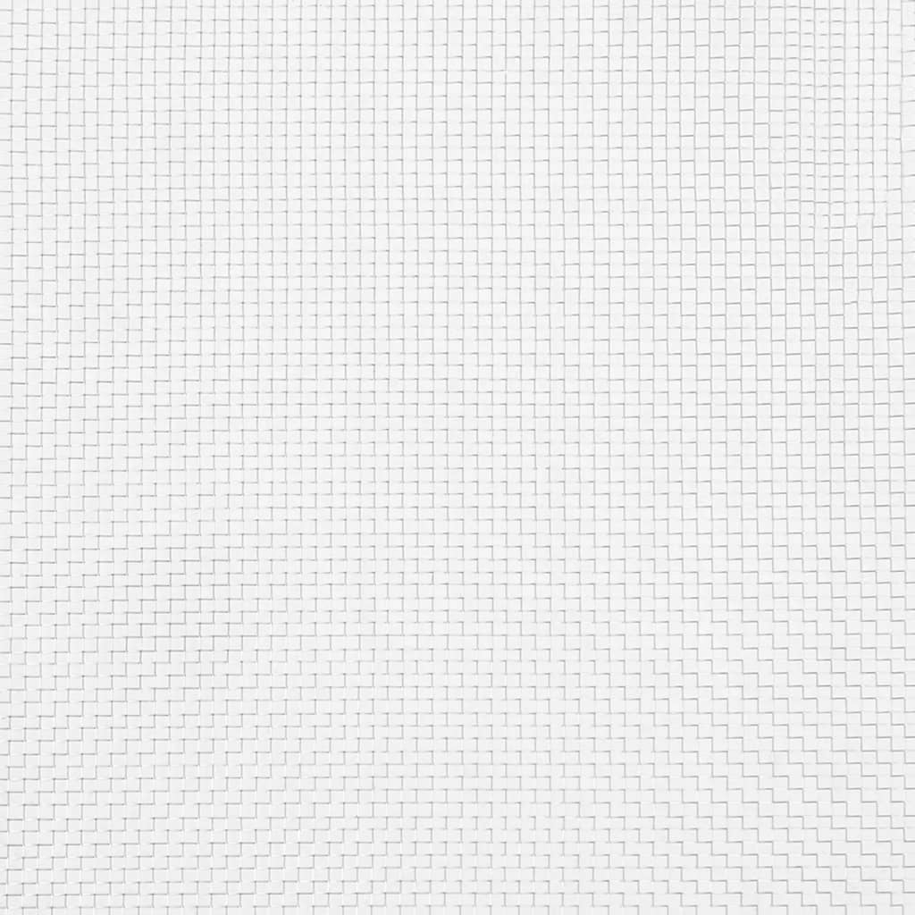 Drahtzäune 100 x 500 cm Mesh Edelstahl 201 Silber