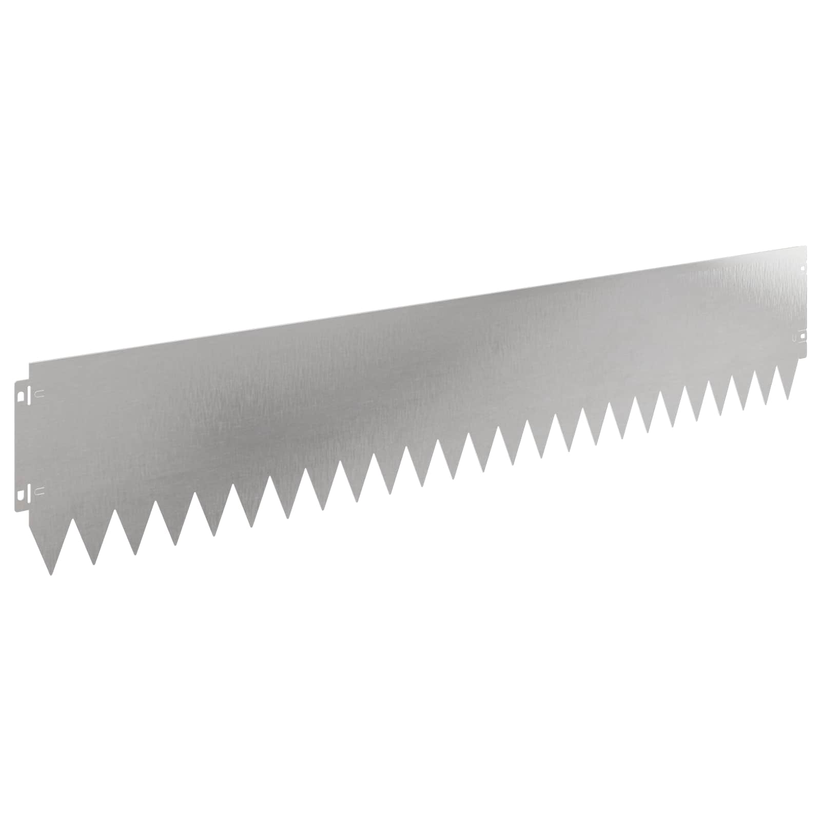 Raseneinfassung 10 pcs 103 x 10 cm Stahl Schwarz