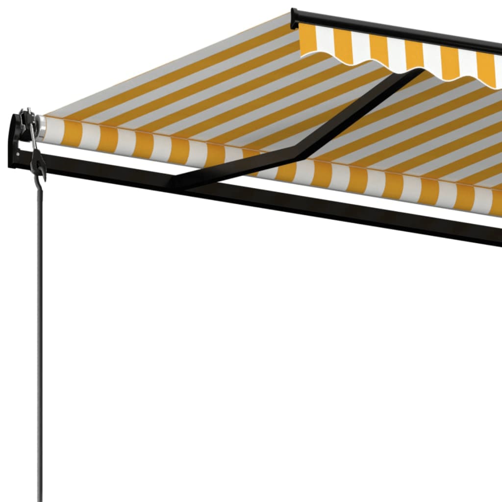 Markise Automatisch Einziehbar 350x250 cm Creme