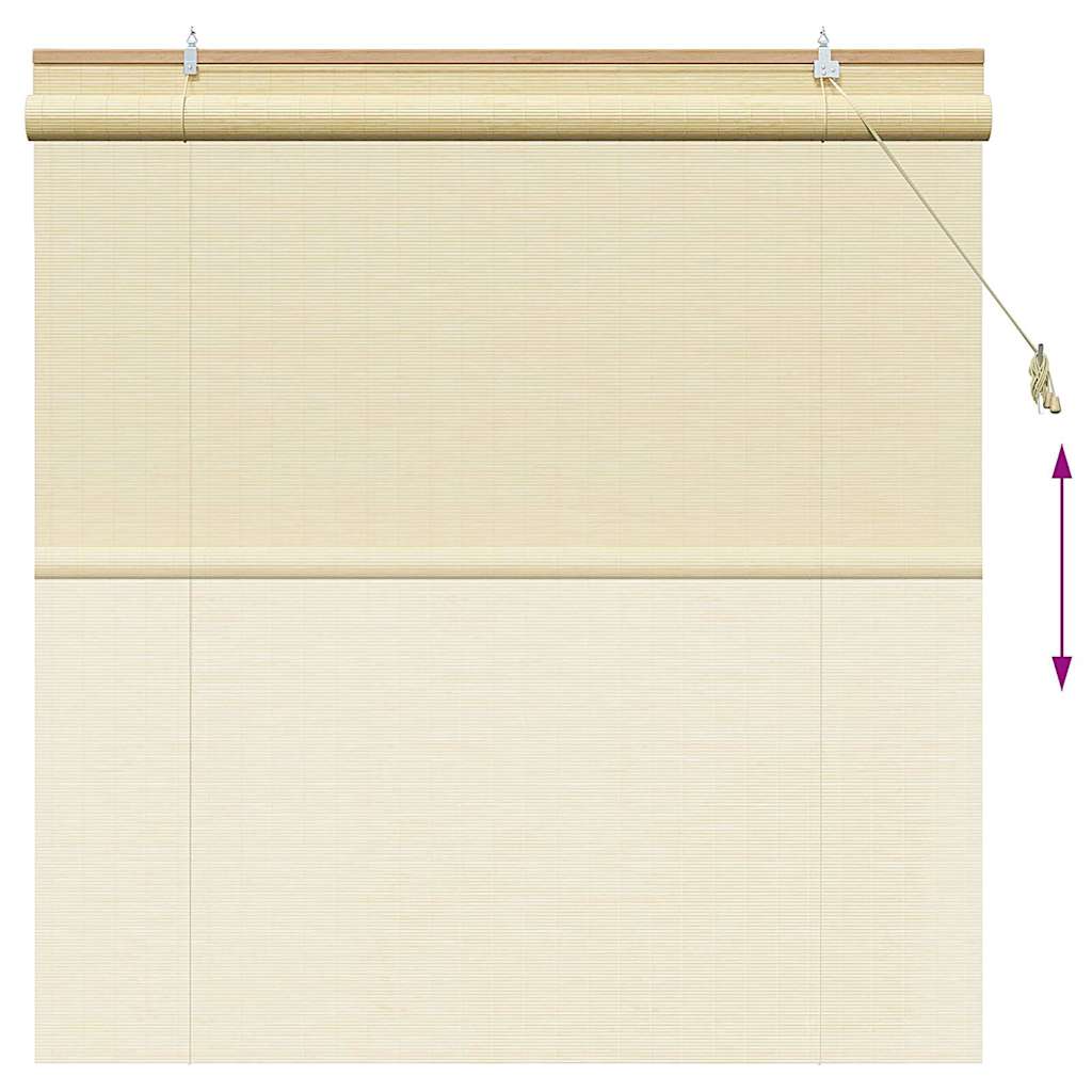 Rollo Braun 60 x 160 cm Bambus