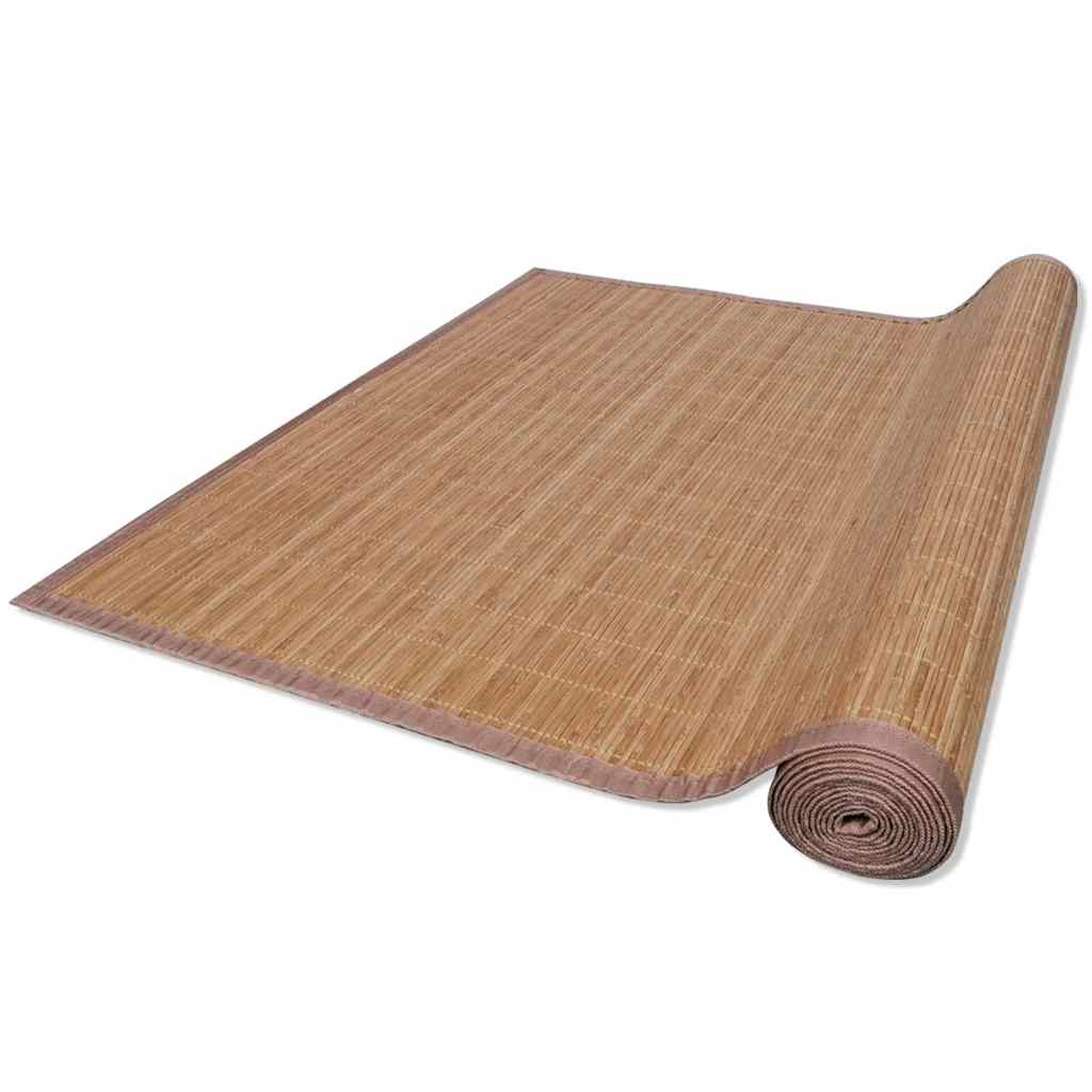 Teppich Bambus Natur Rechteckig 80x200 cm