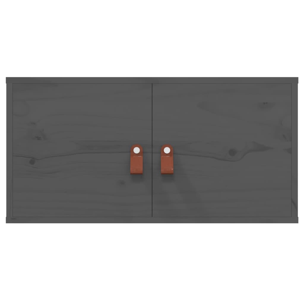 Wandschränke 2 Stk. 60x30x30 cm Massivholz Kiefer