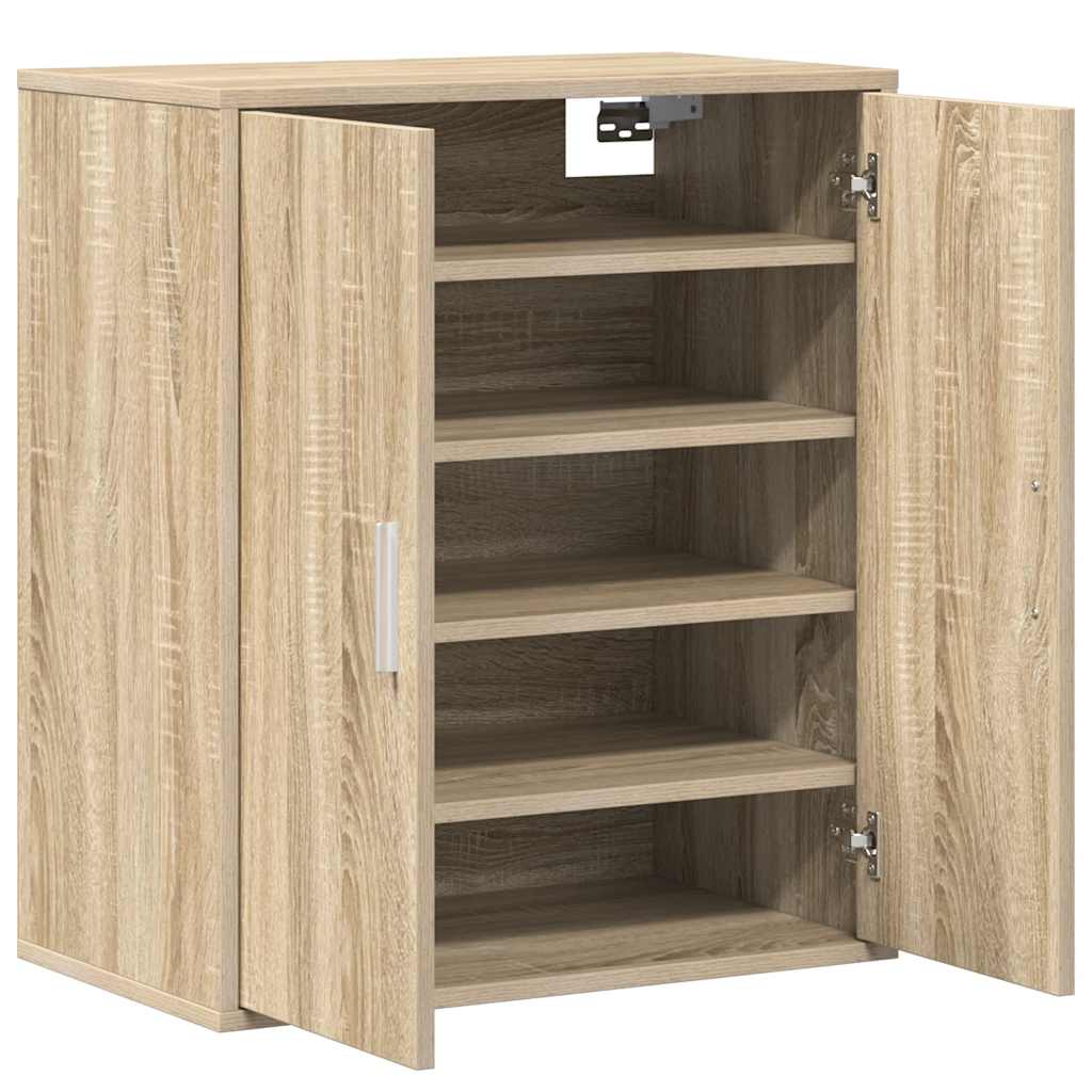 Schuhschrank Weiß 60x35x70 cm Holzwerkstoff