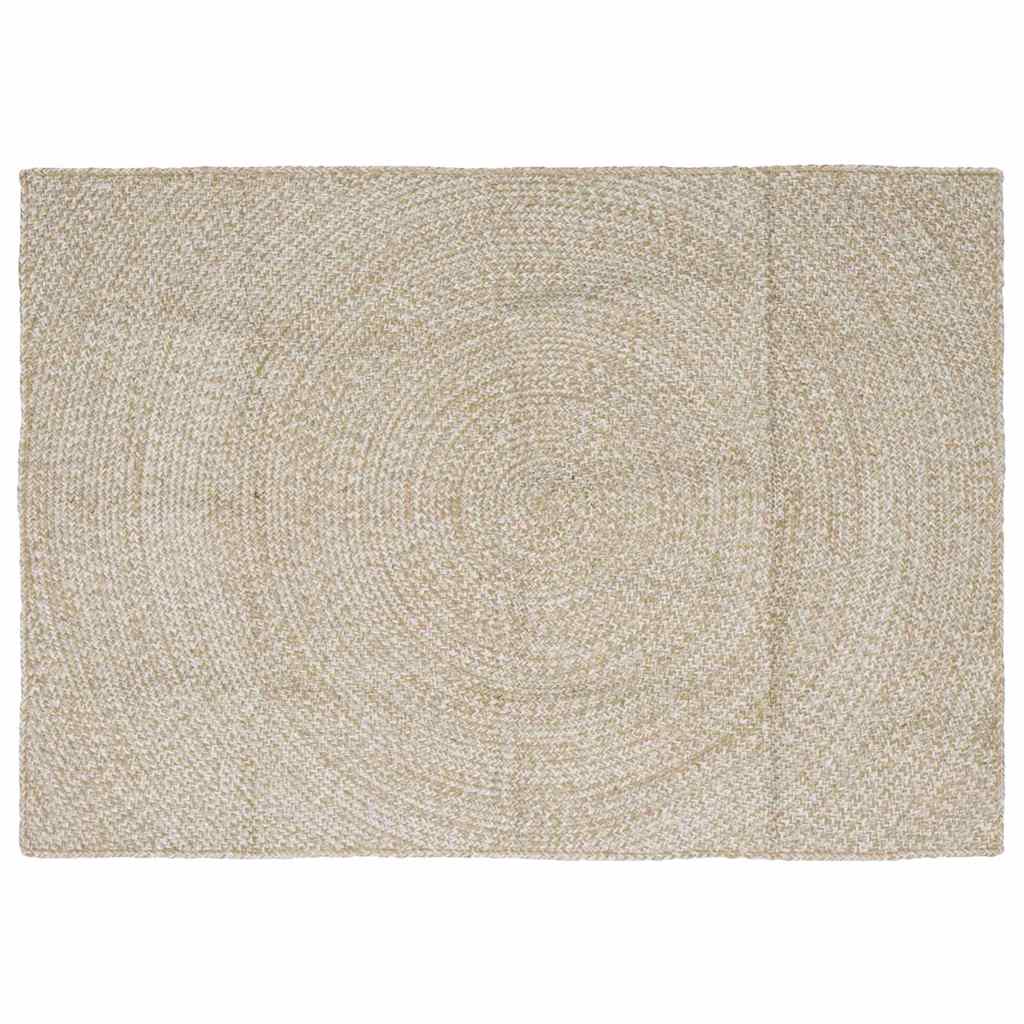Bereichsteppiche Natürlich und Weiß 60 x 250 cm Jute