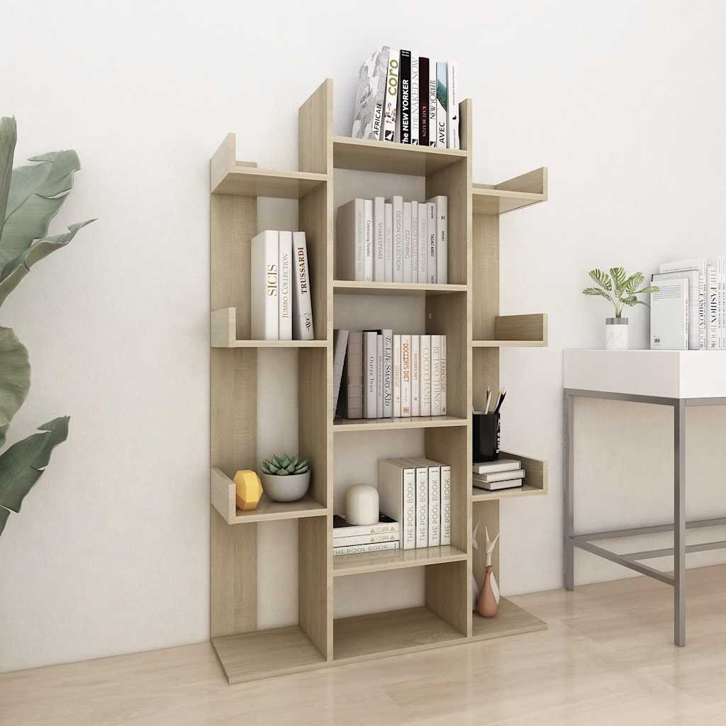 Bücherregal Weiß 86x25,5x140 cm Holzwerkstoff