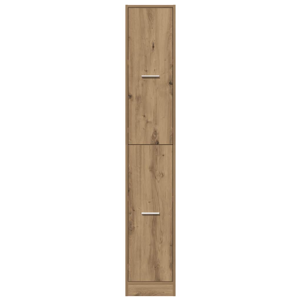 Apothekerschrank Weiß 30 x 41 x 174,5 cm Holzwerkstoff