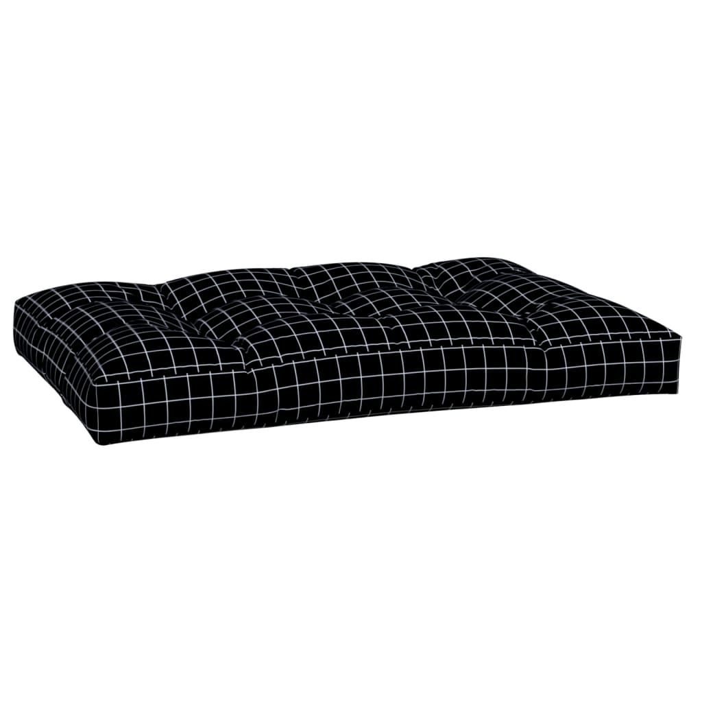 Palettenkissen Anthrazit 50x50x12 cm Stoff
