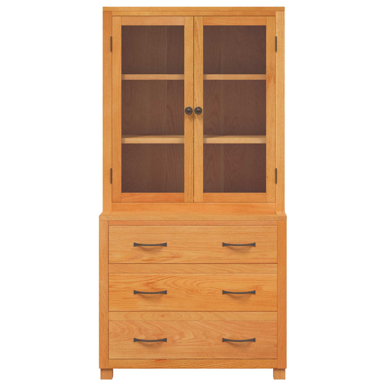 Aufbewahrungsmöbel-Set mit Tür 2 Stk. Braun 80 x 50 x 160 cm