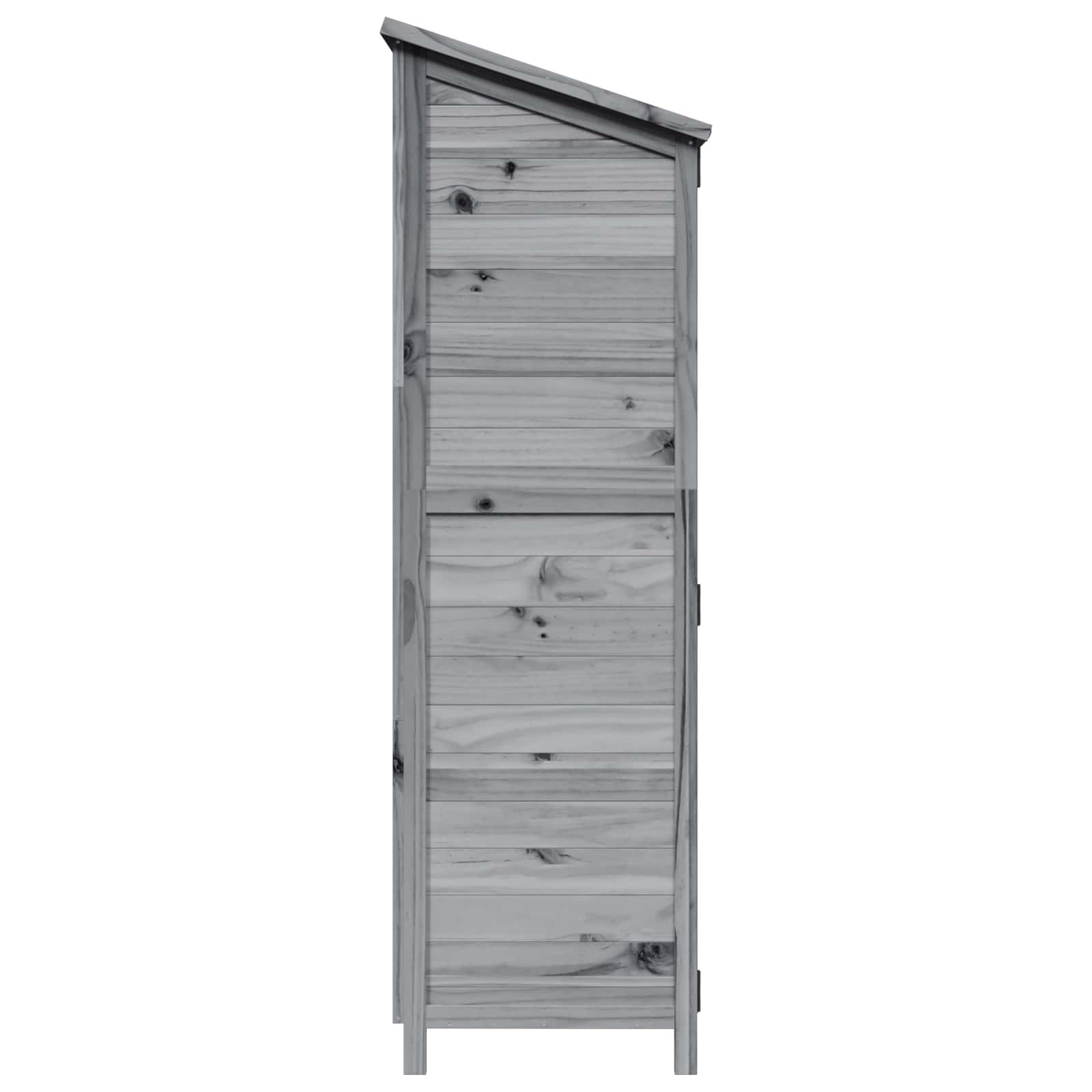 Gartenschuppen Natur 59 x 56 x 113,5 cm Massivholz aus Fichte