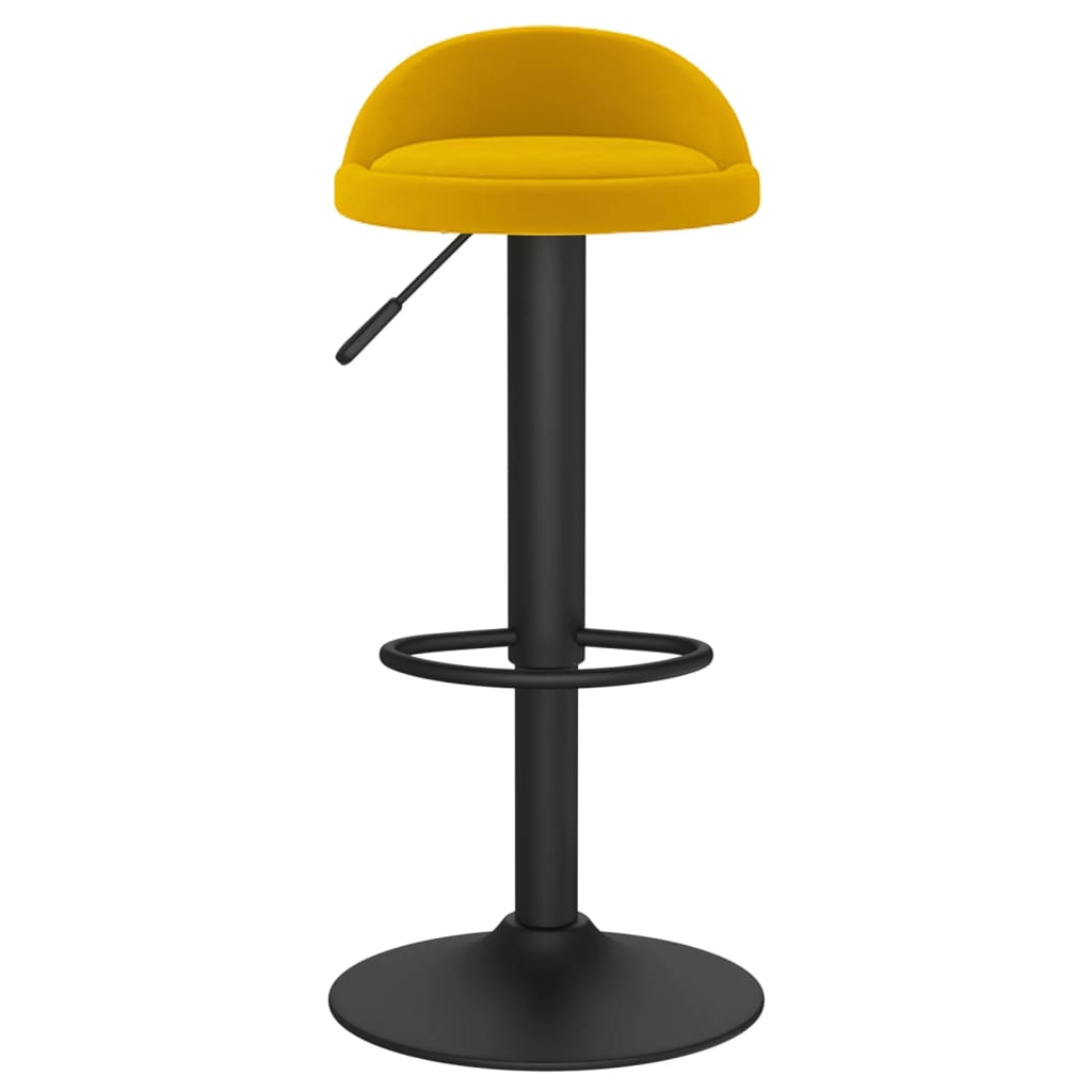 Barhocker Dunkelgrün Samt