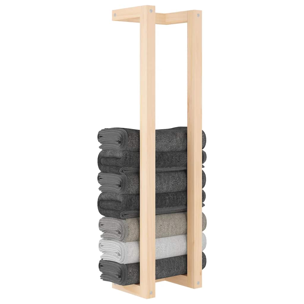 Handtuchhalter 23x18x60 cm Massivholz Kiefer