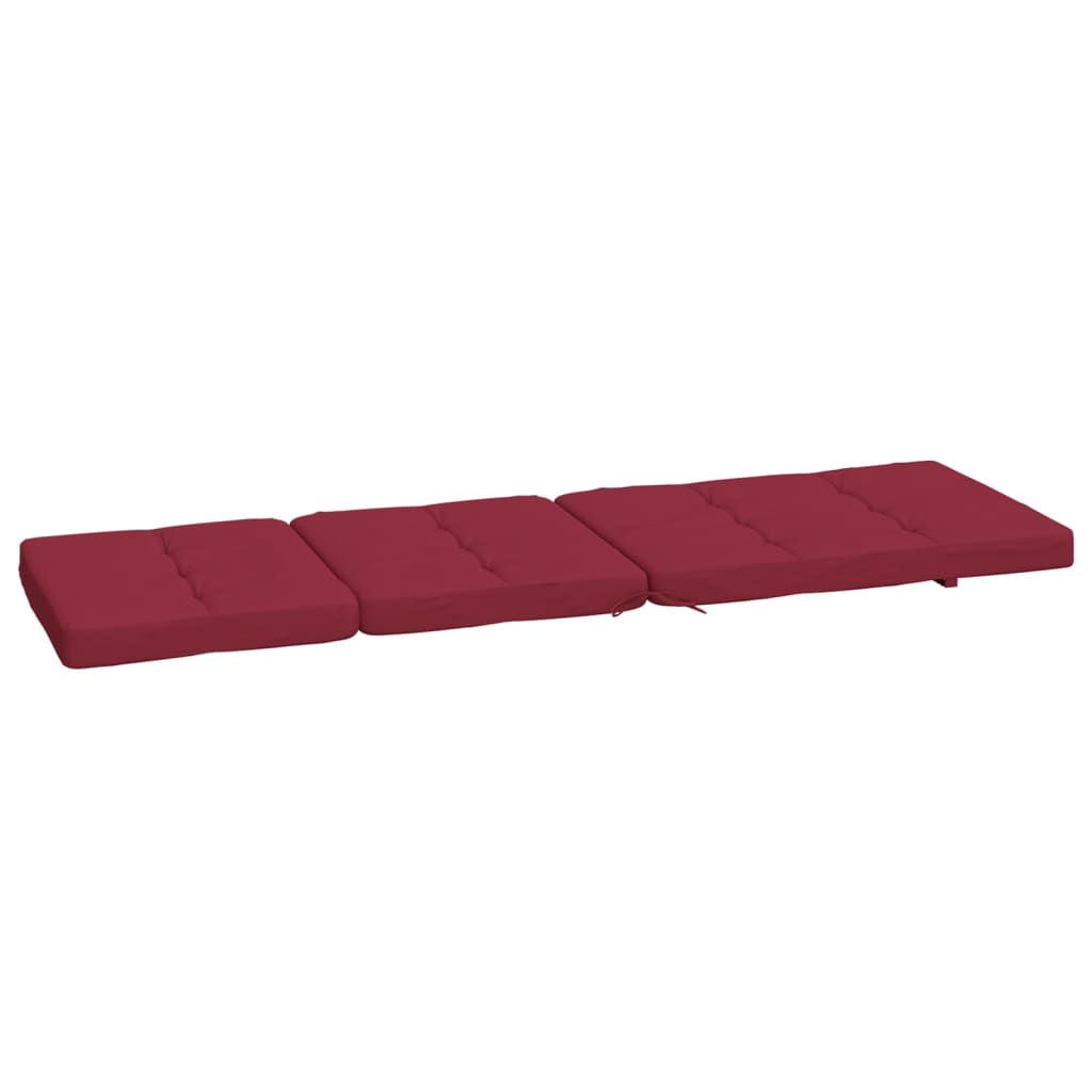 Liegestuhl-Auflagen 2 Stk. Creme Oxford-Gewebe