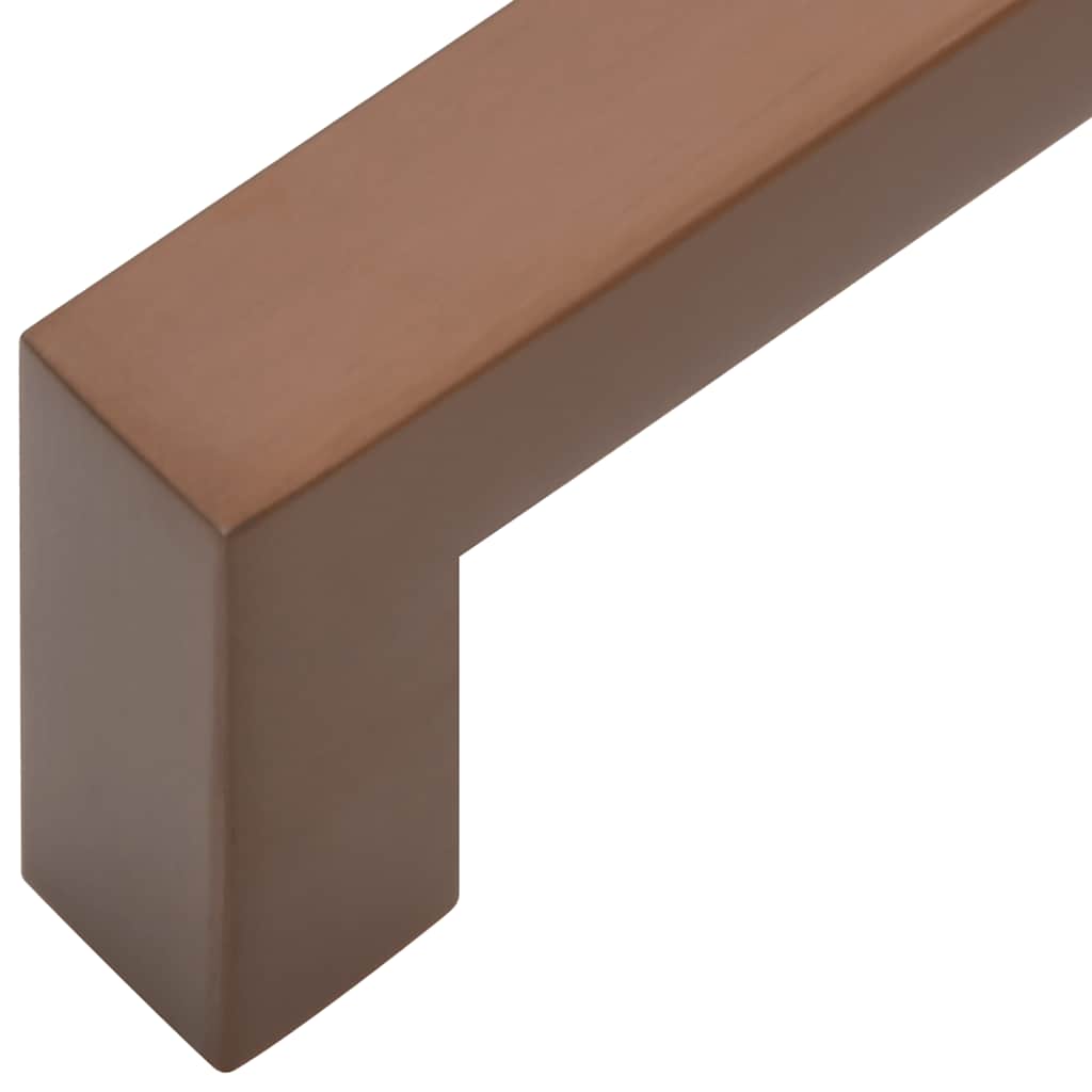 Möbelgriffe 10 Stk. Silbern 64 mm Edelstahl
