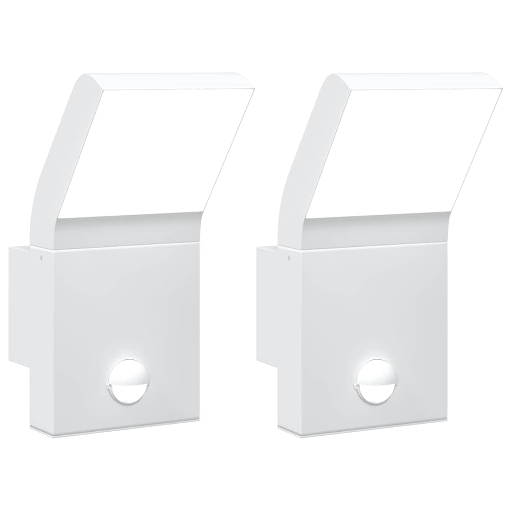 LED-Außenwandleuchte Schwarz Aluminiumdruckguss
