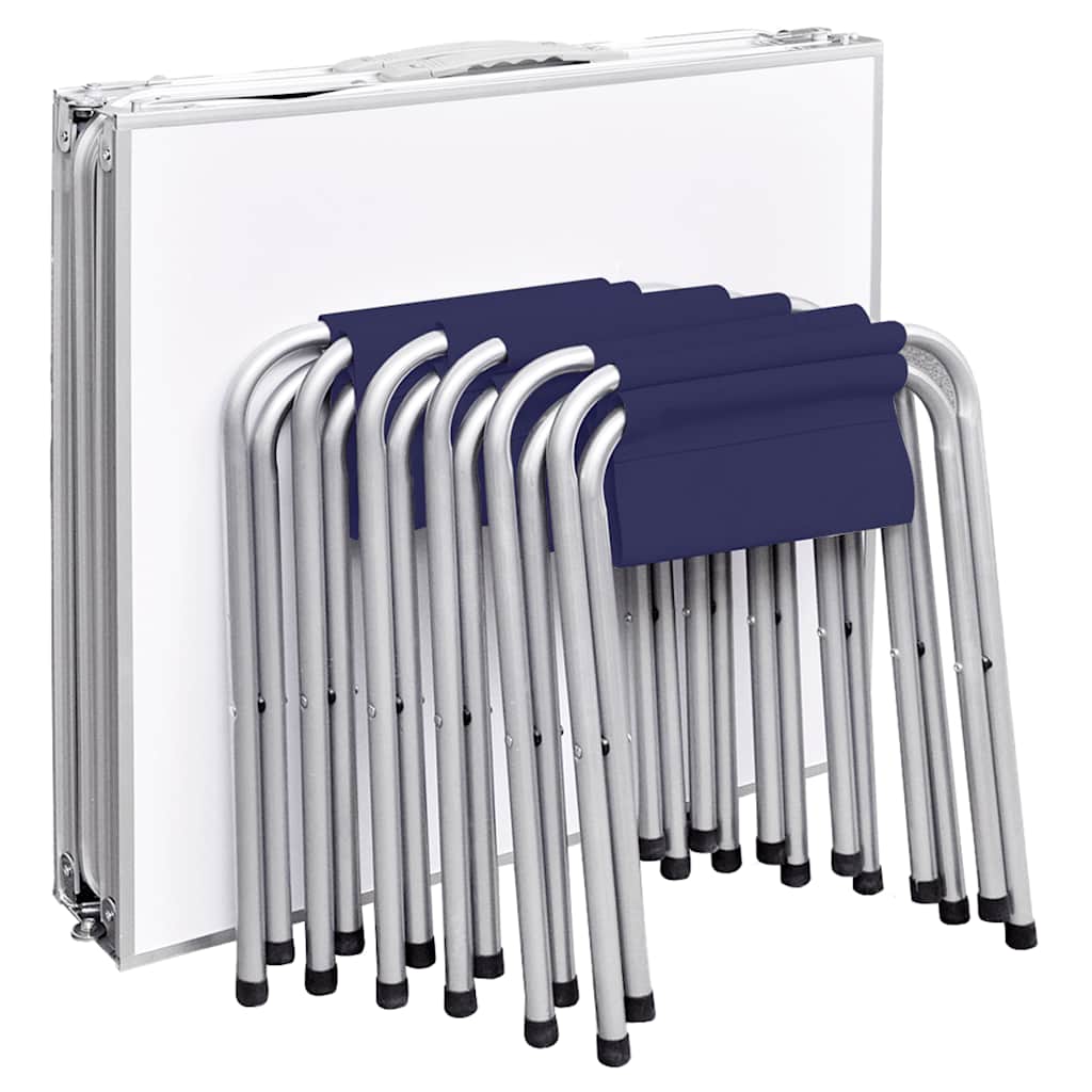 Campingtisch Klappbar Höhenverstellbar Aluminium 120x60 cm