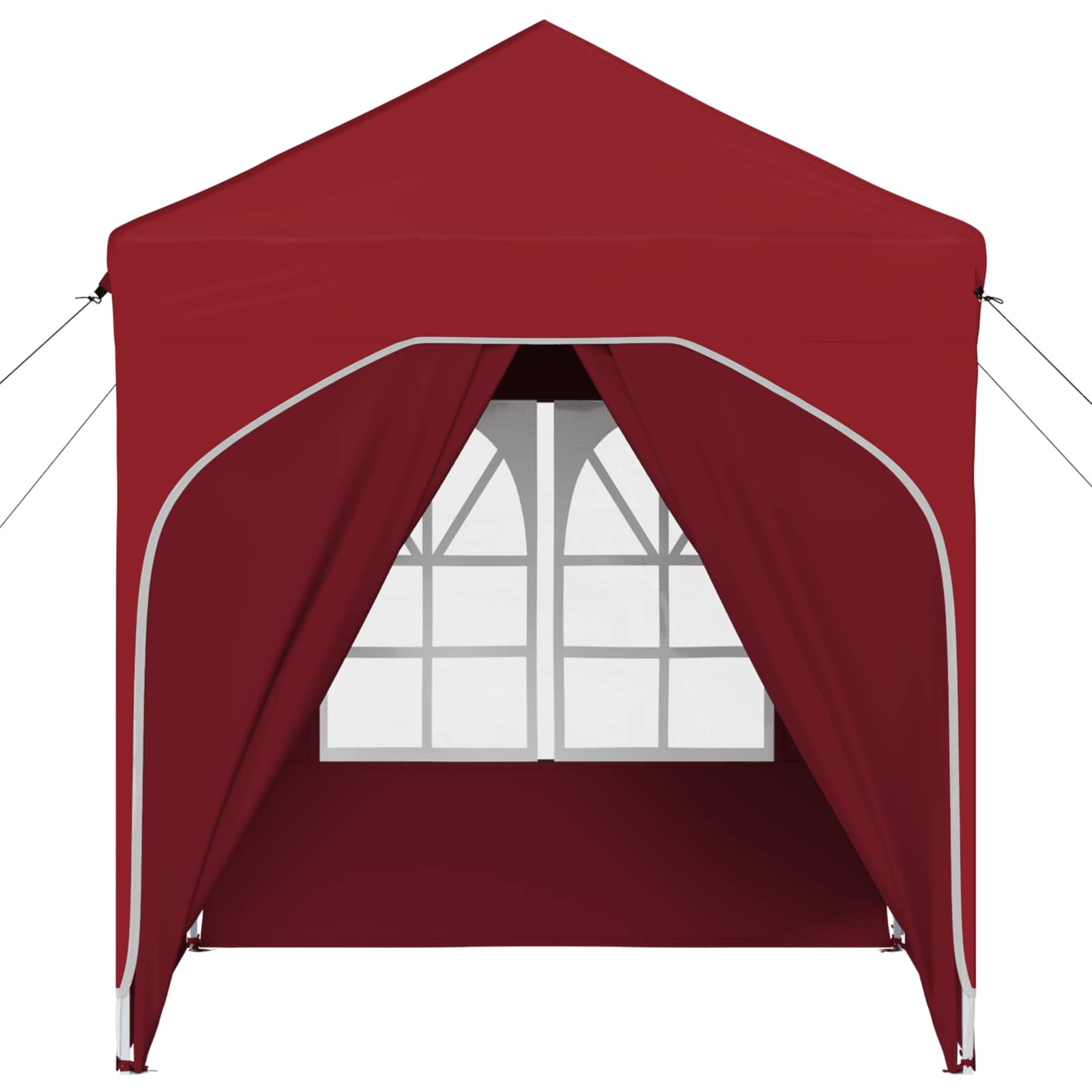 Pop-up Partyzelt 194 x 194 x 245 cm Creme