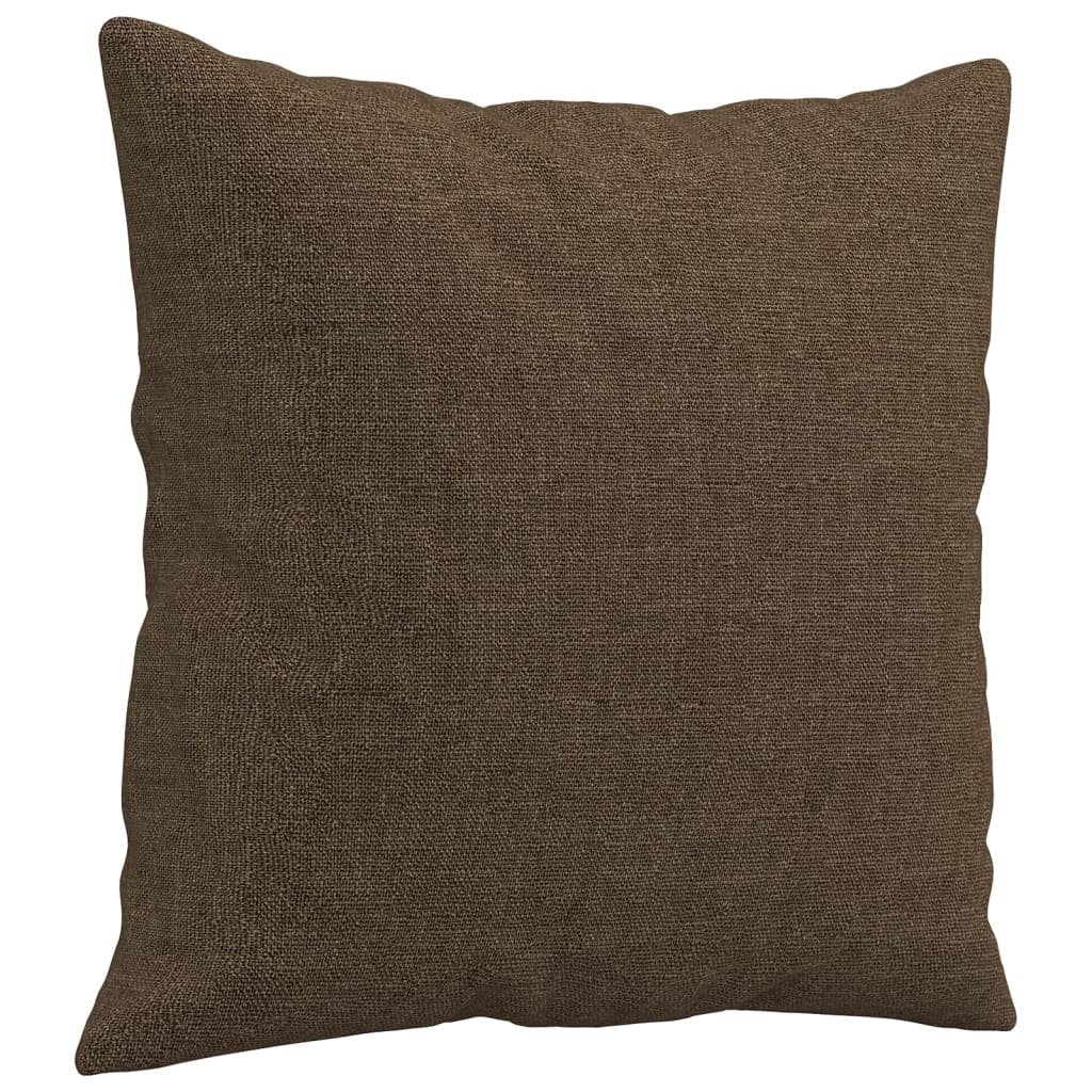 Zierkissen 2 Stk. Hellgrau 40x40 cm Stoff