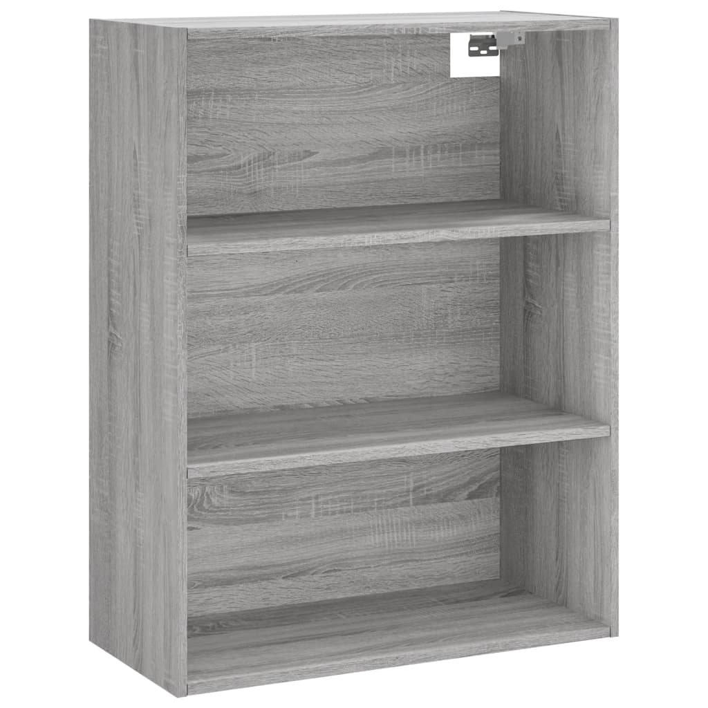 Highboard Hochglanz-Weiß 69,5x34x180 cm Holzwerkstoff