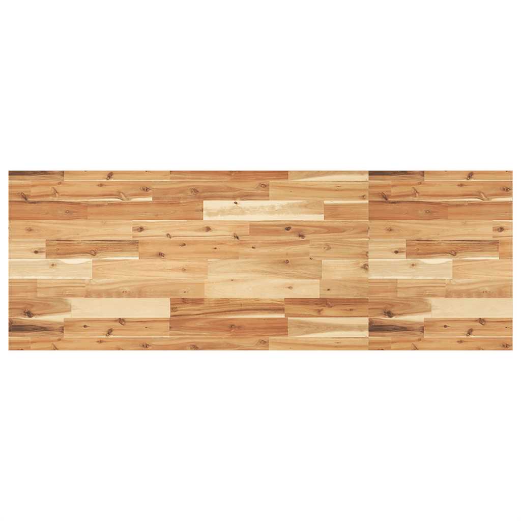 Tischplatte Rechteckig 60x50x2 cm Massivholz Akazie