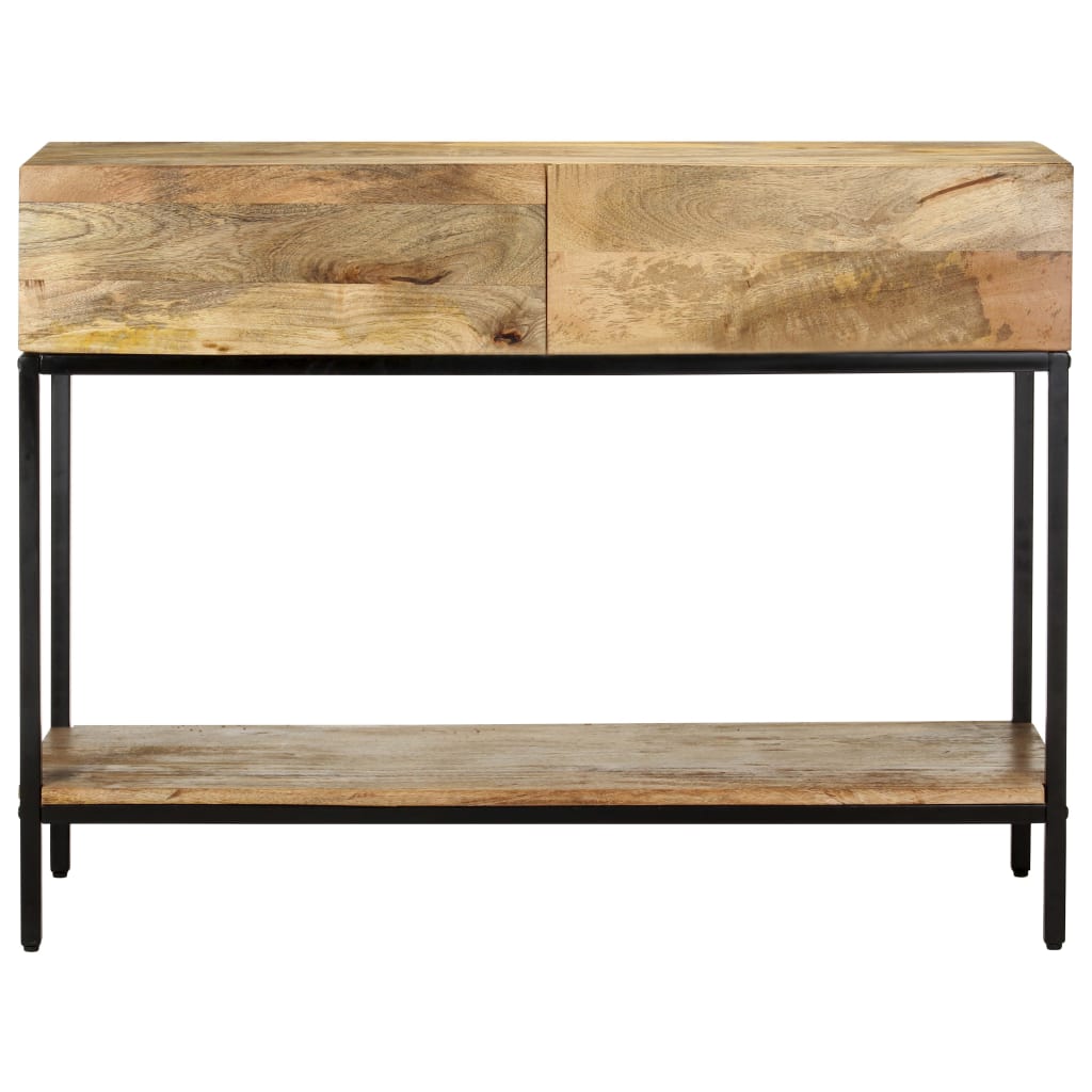 Sideboard 110x35x65 cm Massivholz Mango