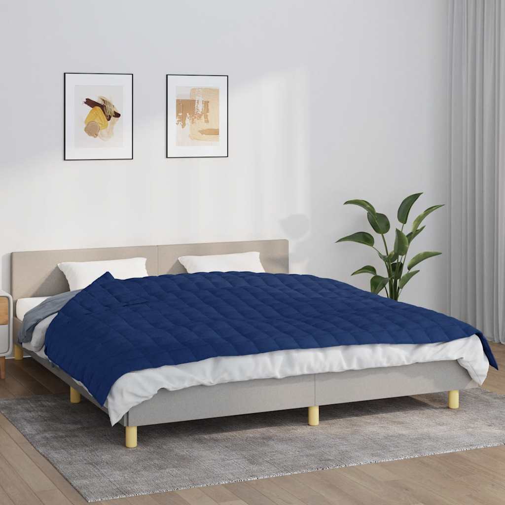 Gewichtsdecke Grau 122x183 cm 5 kg Stoff