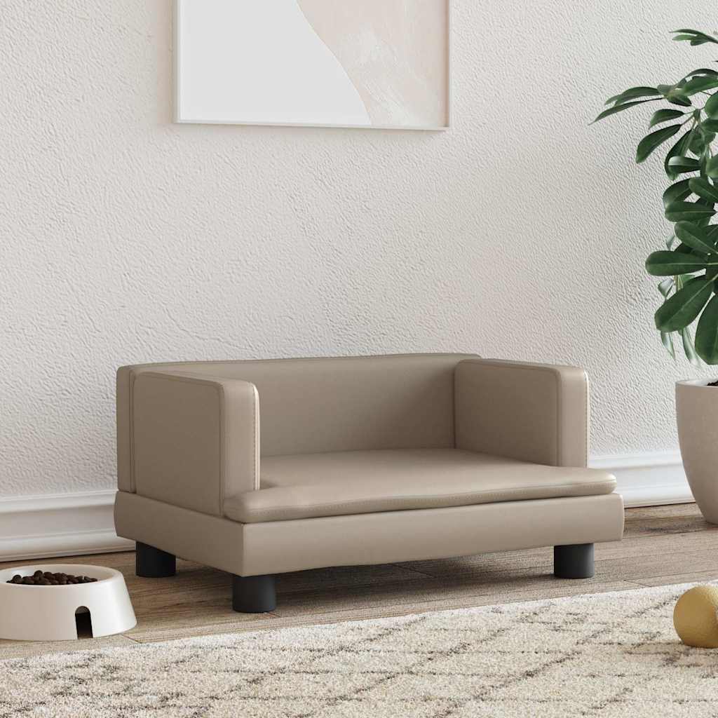 Hundebett Blau 80x45x30 cm Samt