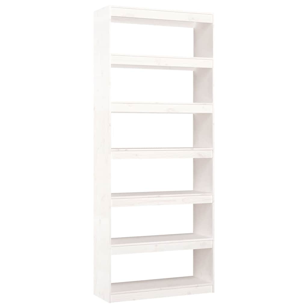 Bücherregal/Raumteiler 80x30x71,5 cm Massivholz Kiefer