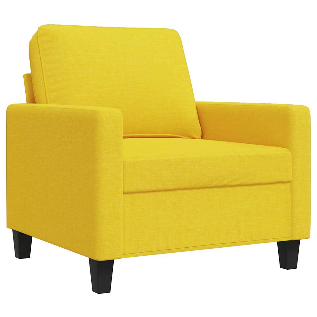 3-Sitzer-Sofa Hellgrau 180 cm Stoff