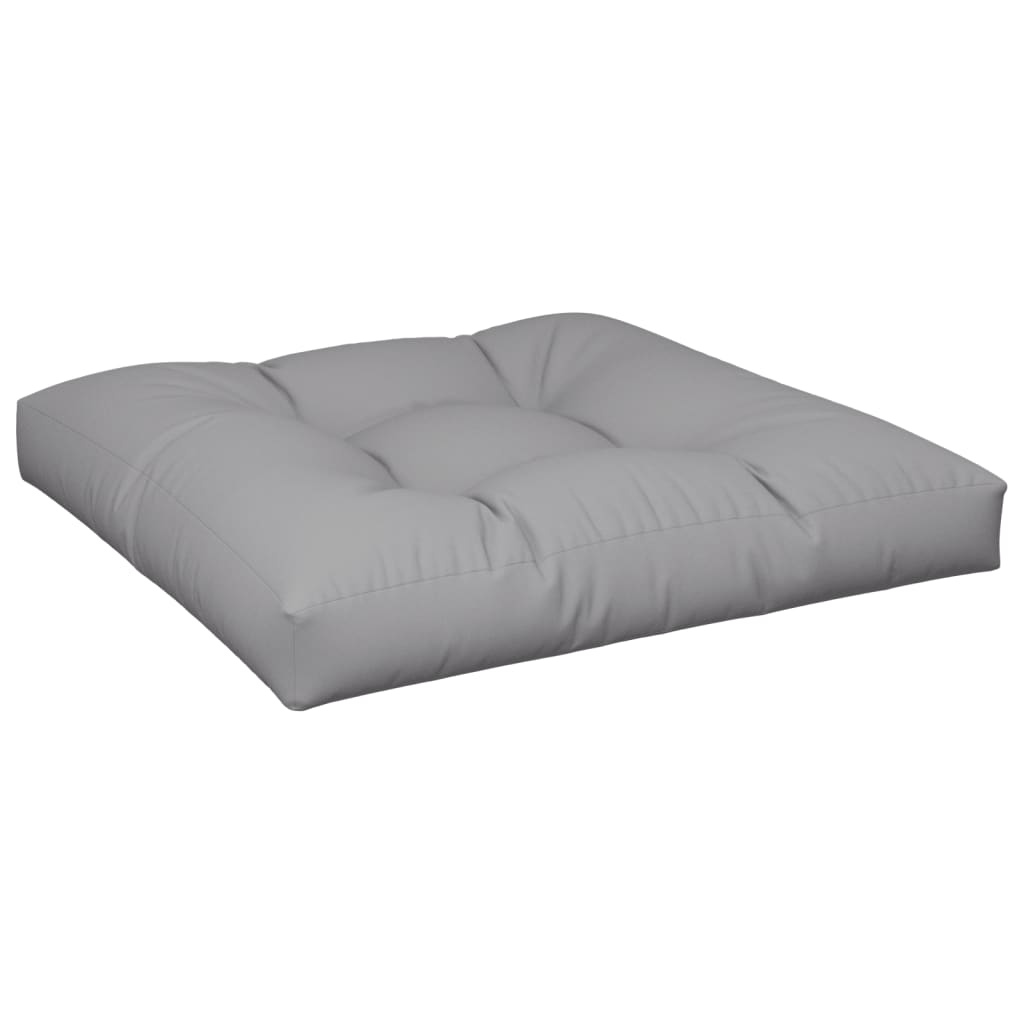 Palettenkissen Anthrazit 50x50x12 cm Stoff