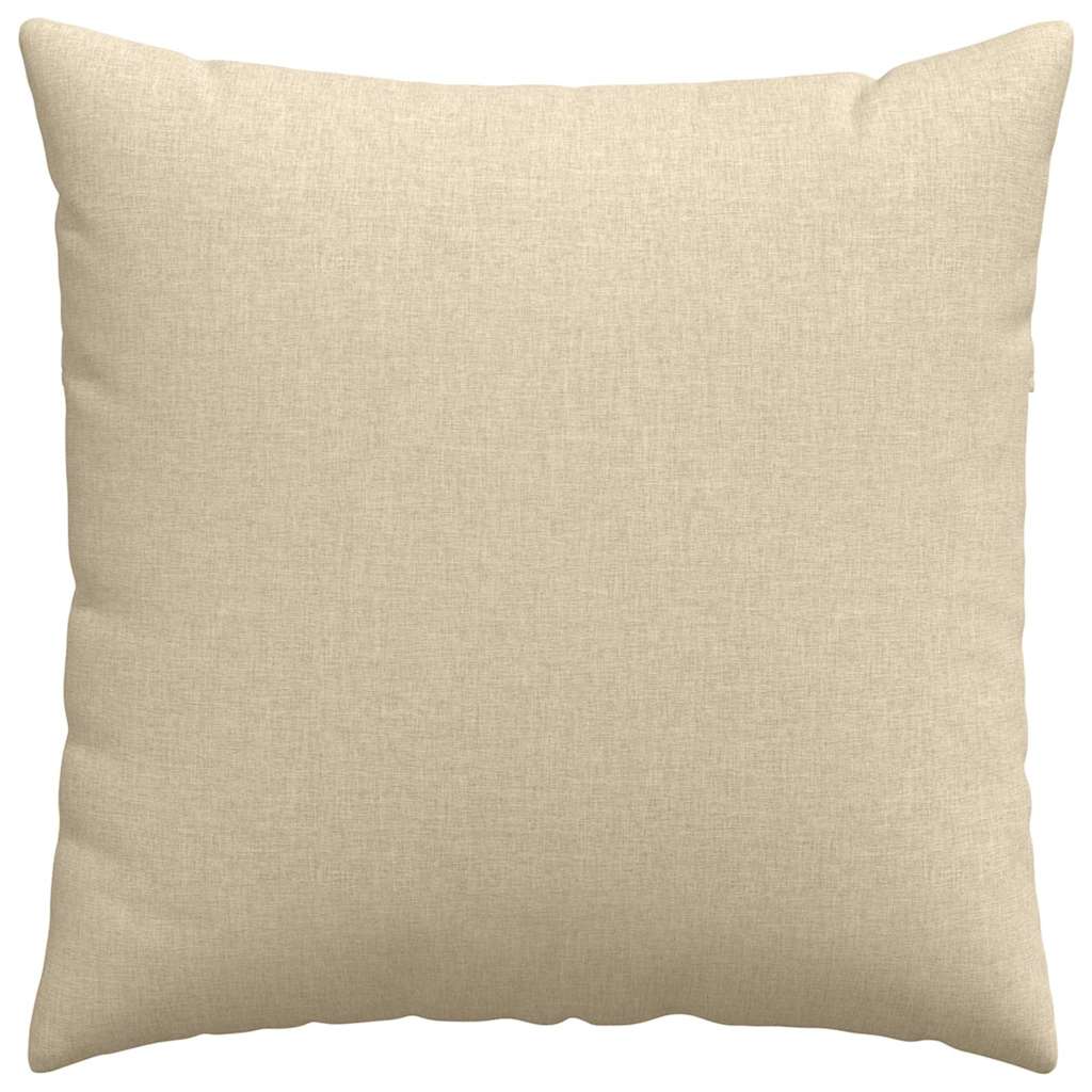 Sofakissen 2 pcs Hellgrau 50 x 30 cm Stoff