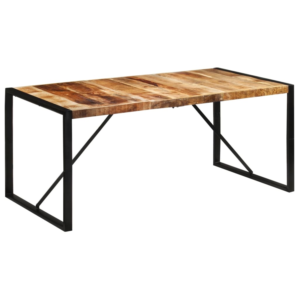 Esstisch Raues Massives Mangoholz 180 cm