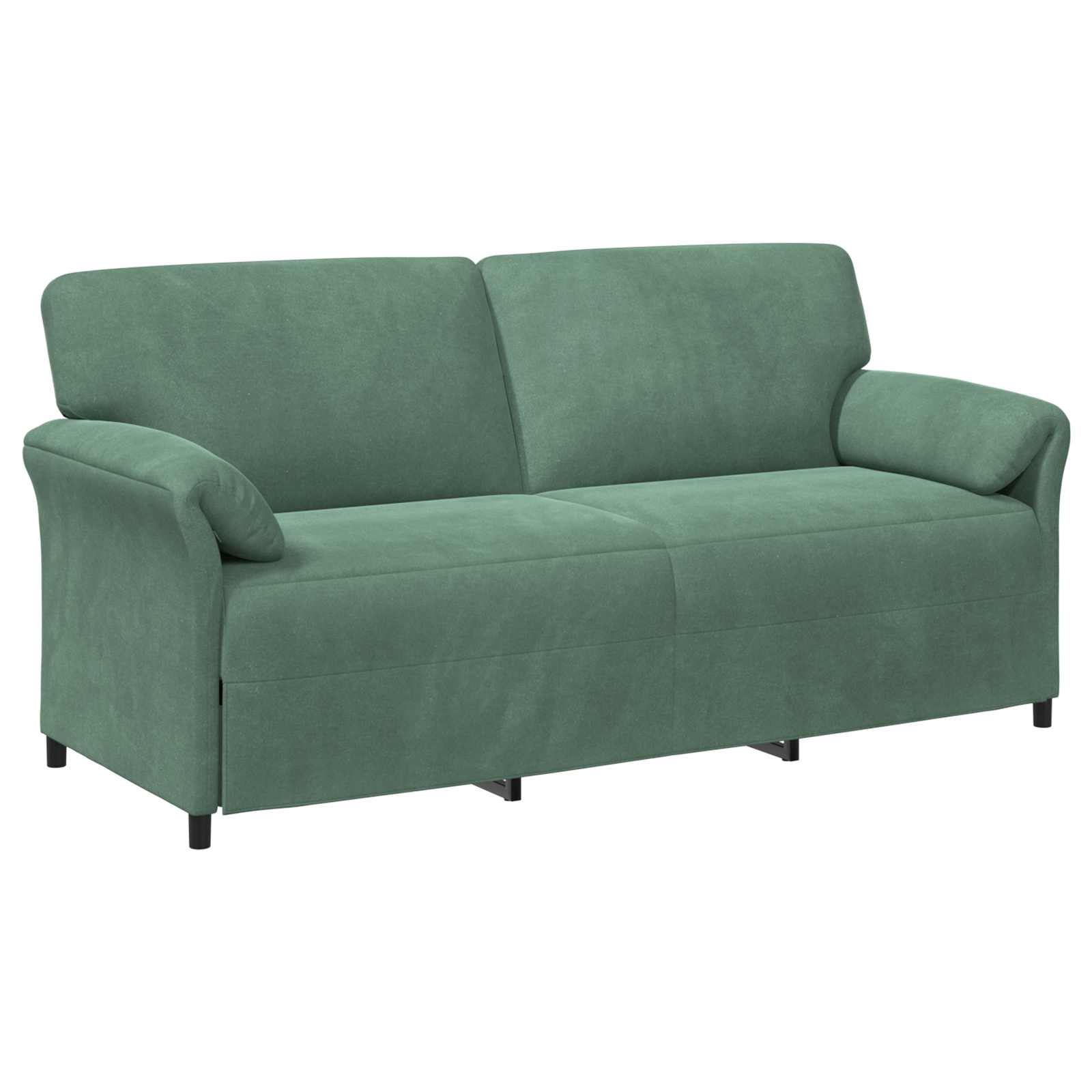 1-Sitzer Sofa Hellgrau 88 x 83 x 95 cm Samt
