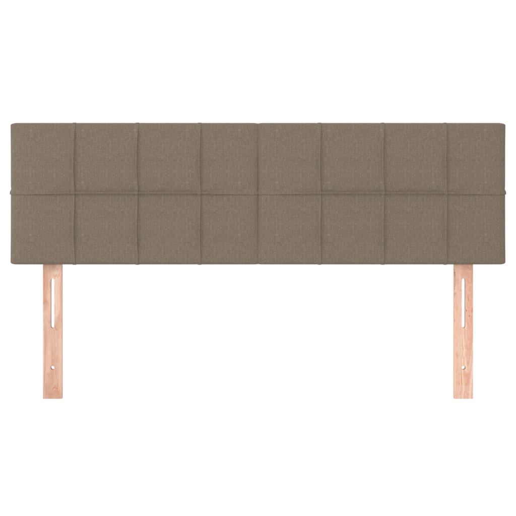 Kopfteil Hellgrau 80x5x118/128 cm Stoff