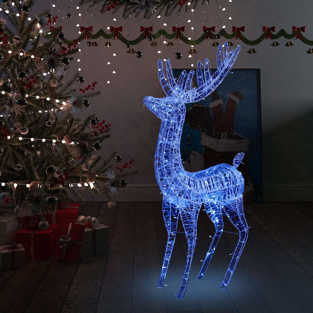 Rentiere Weihnachtsdekoration 2 Stk. 60x16x100 cm Acryl
