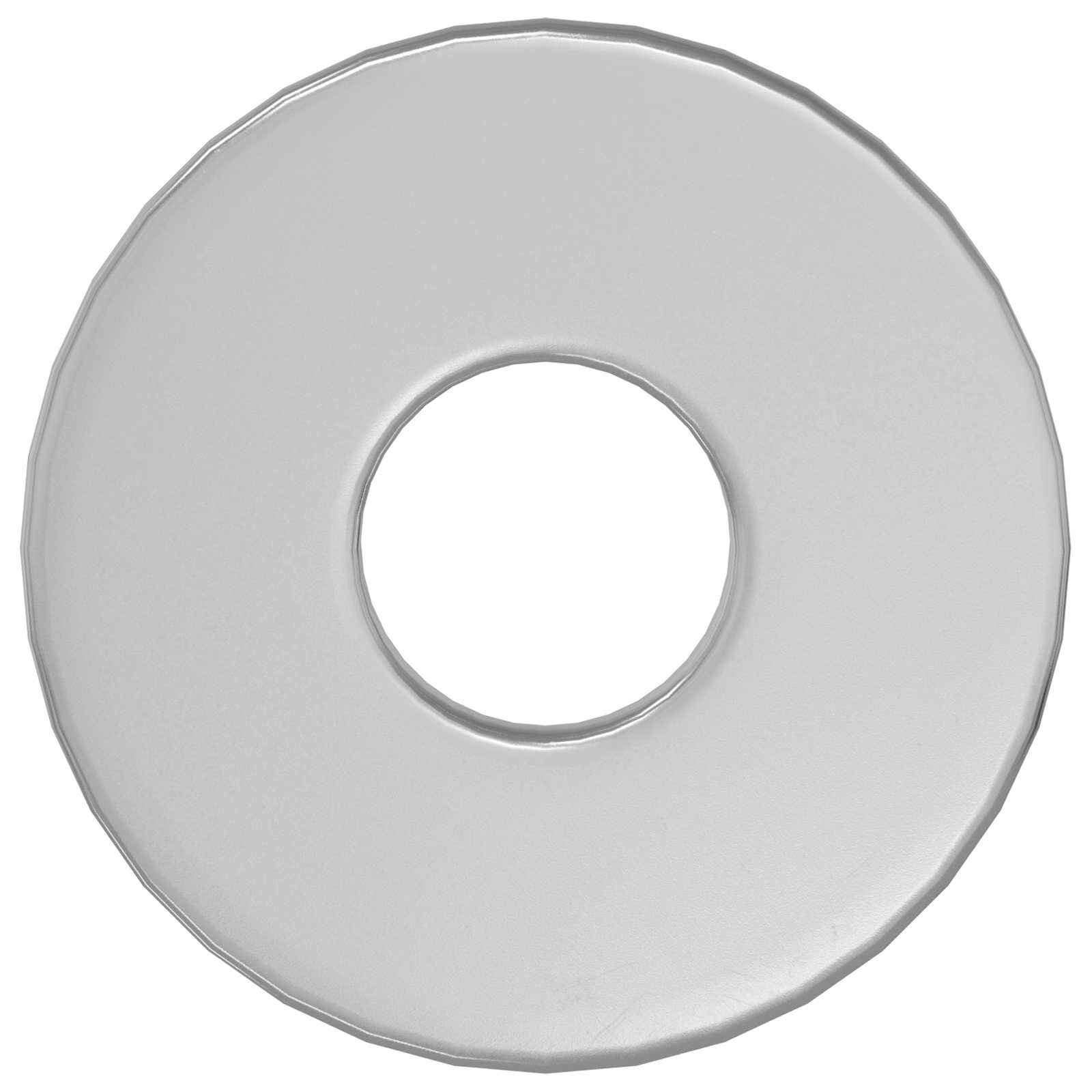 Unterlegscheiben 2 pcs Silber 10 x 10 x 1,2 mm Stahl