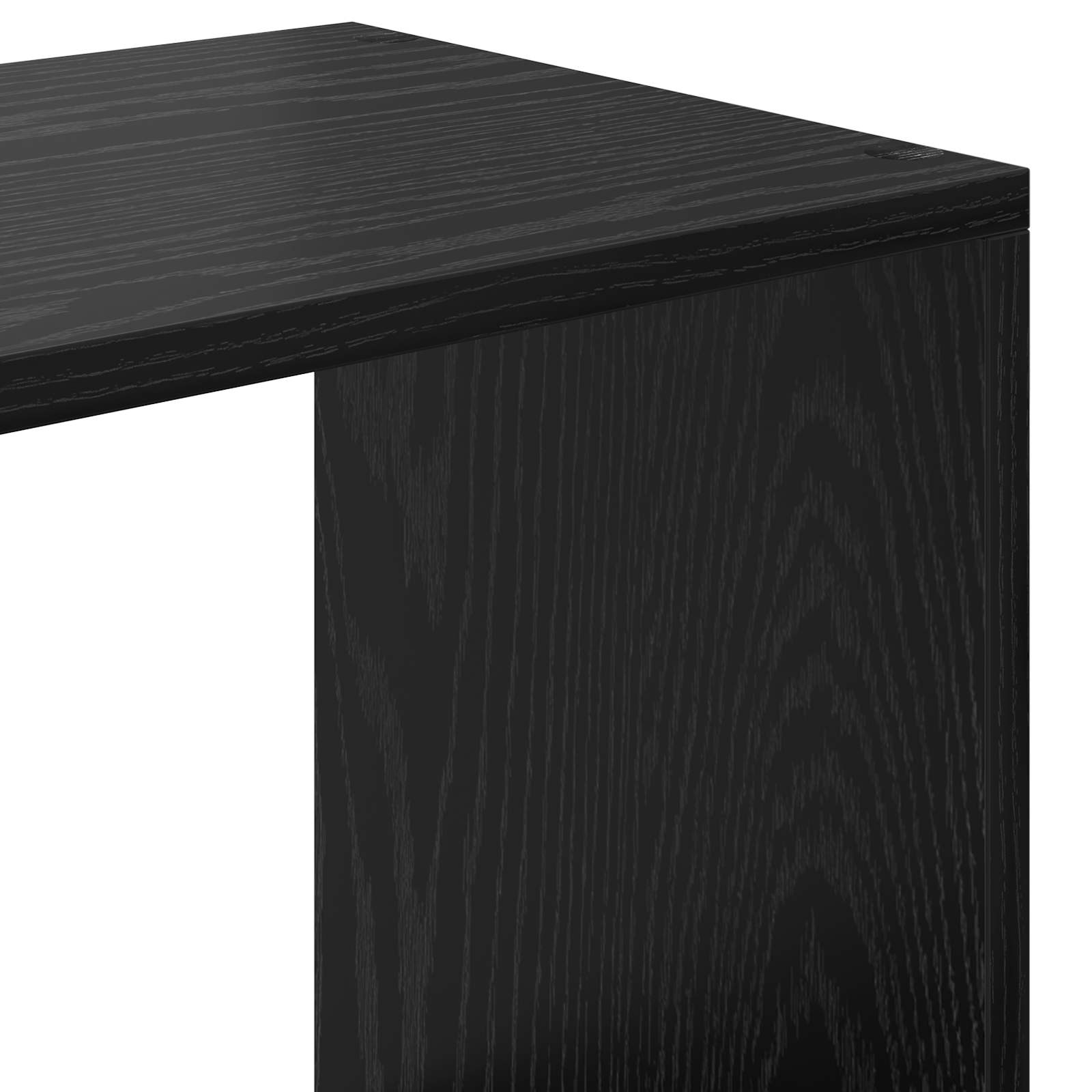 Bücherregal Weiß 137,5x29x137,5 cm Holzwerkstoff