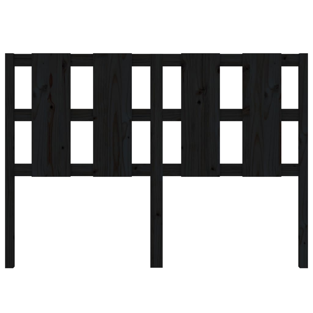 Kopfteil Grau 80,5x4x100 cm Massivholz Kiefer