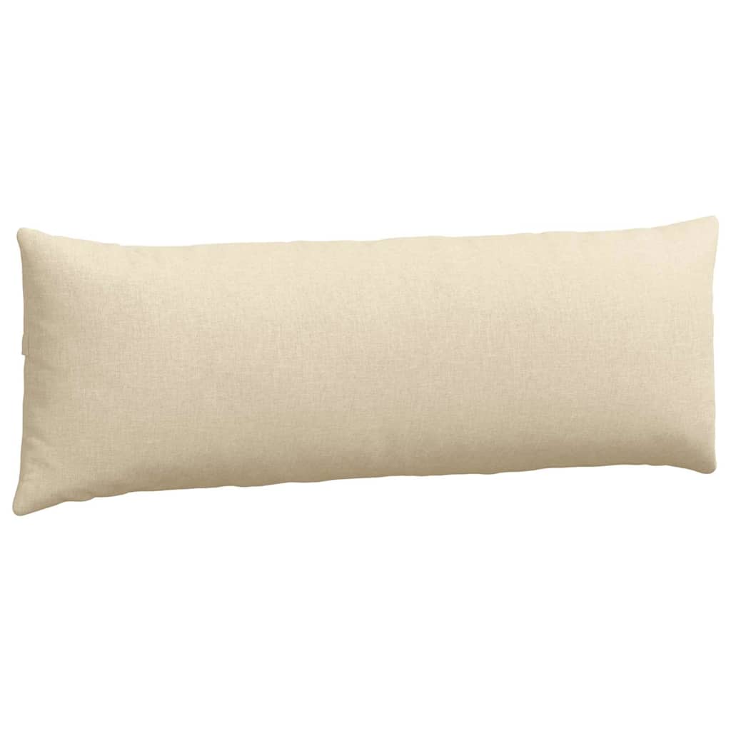 Sofakissen 2 pcs Hellgrau 50 x 30 cm Stoff