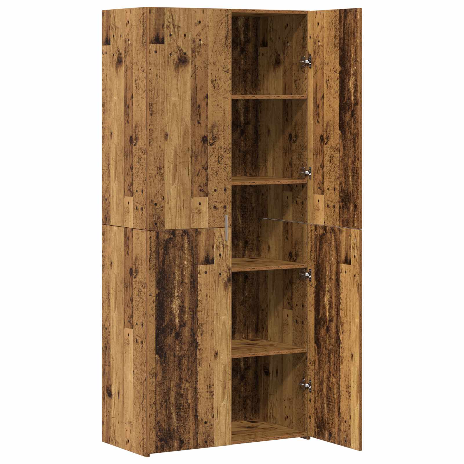 Highboard 2 pcs Artisan-Eiche 80 x 42 x 185 cm