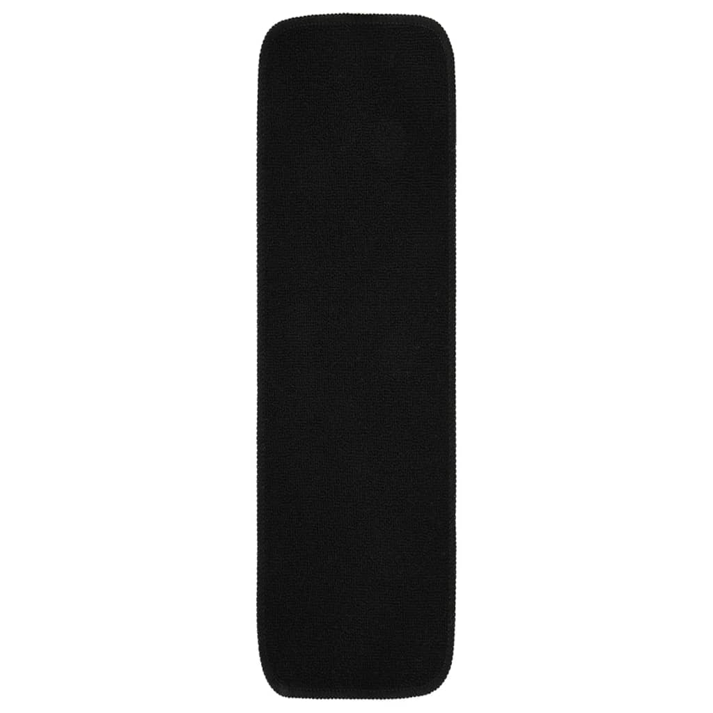 Antirutsch Stufenmatten 15 Stk. 60x25 cm Anthrazit Rechteckig