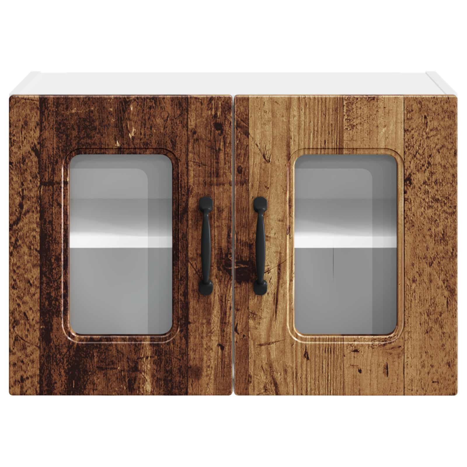 Herdumbauschränke 2 Stk. Kalmar Weiß Holzwerkstoff
