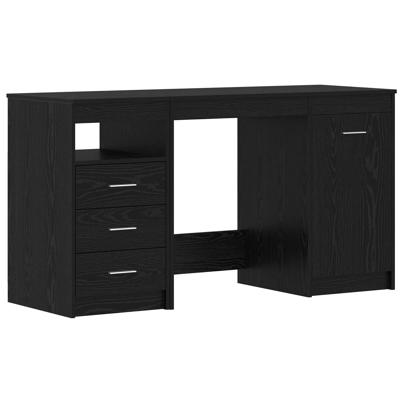 Schreibtisch Weiß 140x50x76 cm Holzwerkstoff