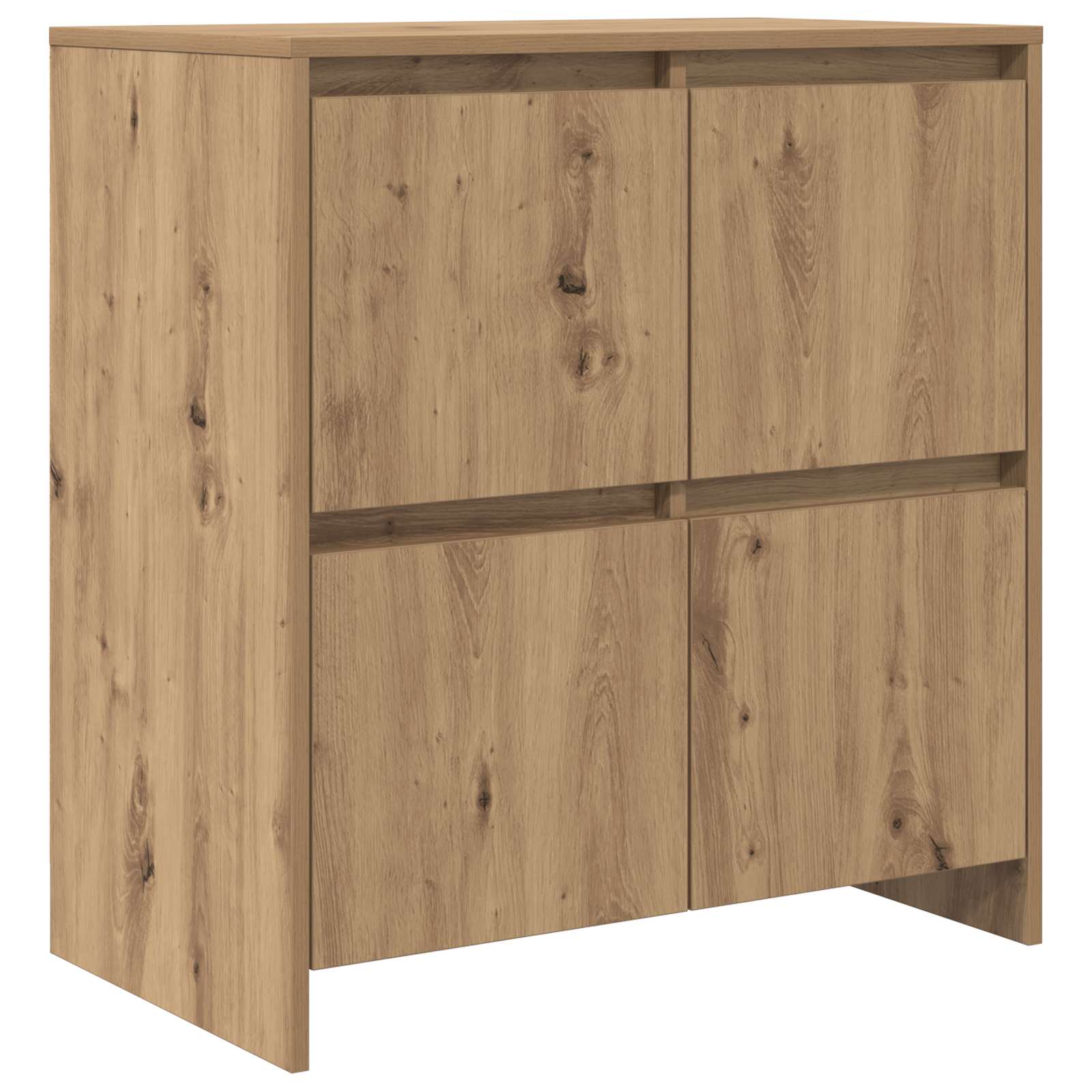 2-tlg. Sideboard Weiß Holzwerkstoff