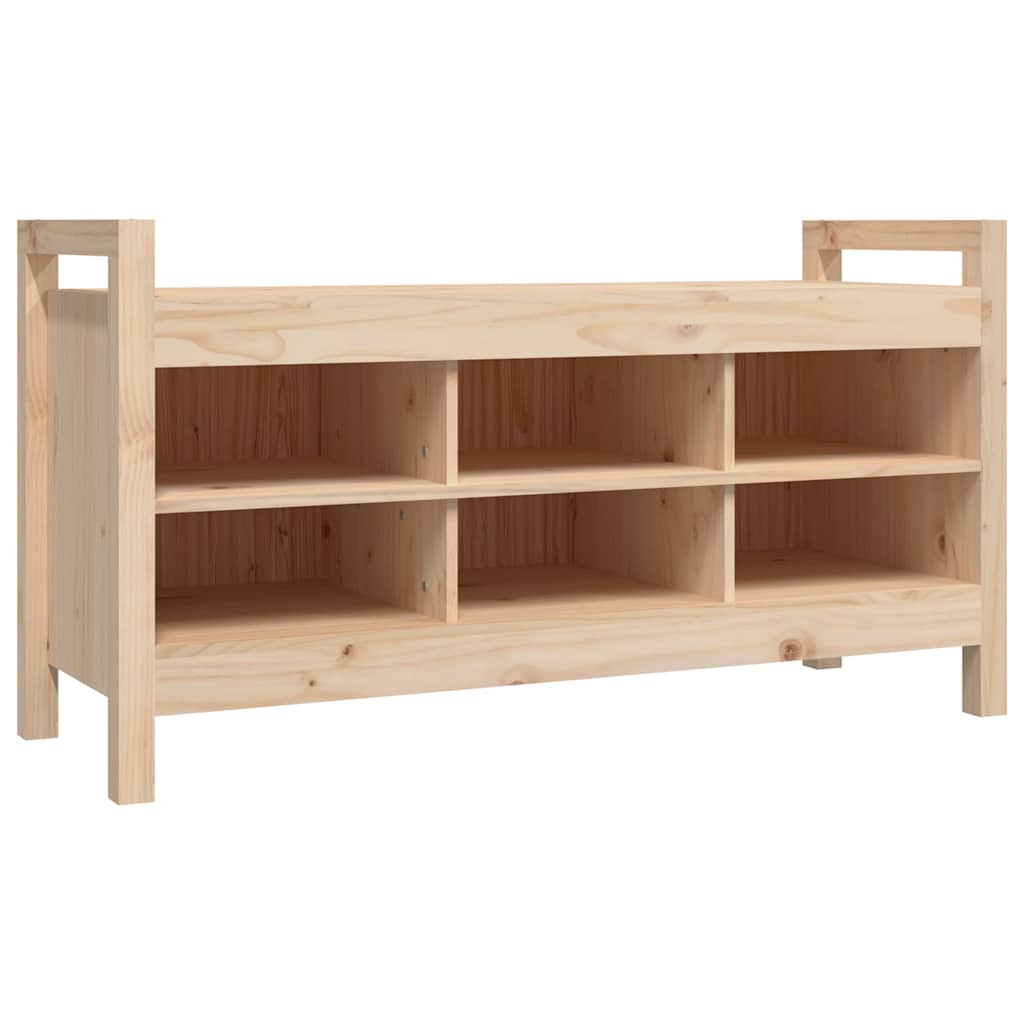 Flurbank 80x40x60 cm Massivholz Kiefer