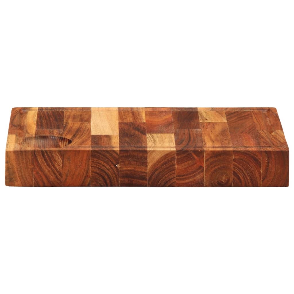 Schneidebrett 42x30x4 cm Massivholz Akazie