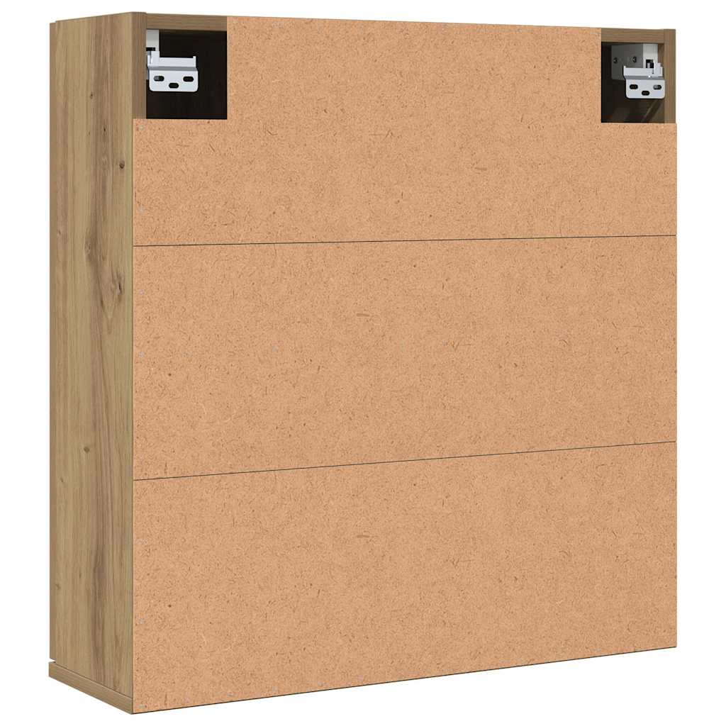Bad-Spiegelschrank Weiß 64x20x67 cm