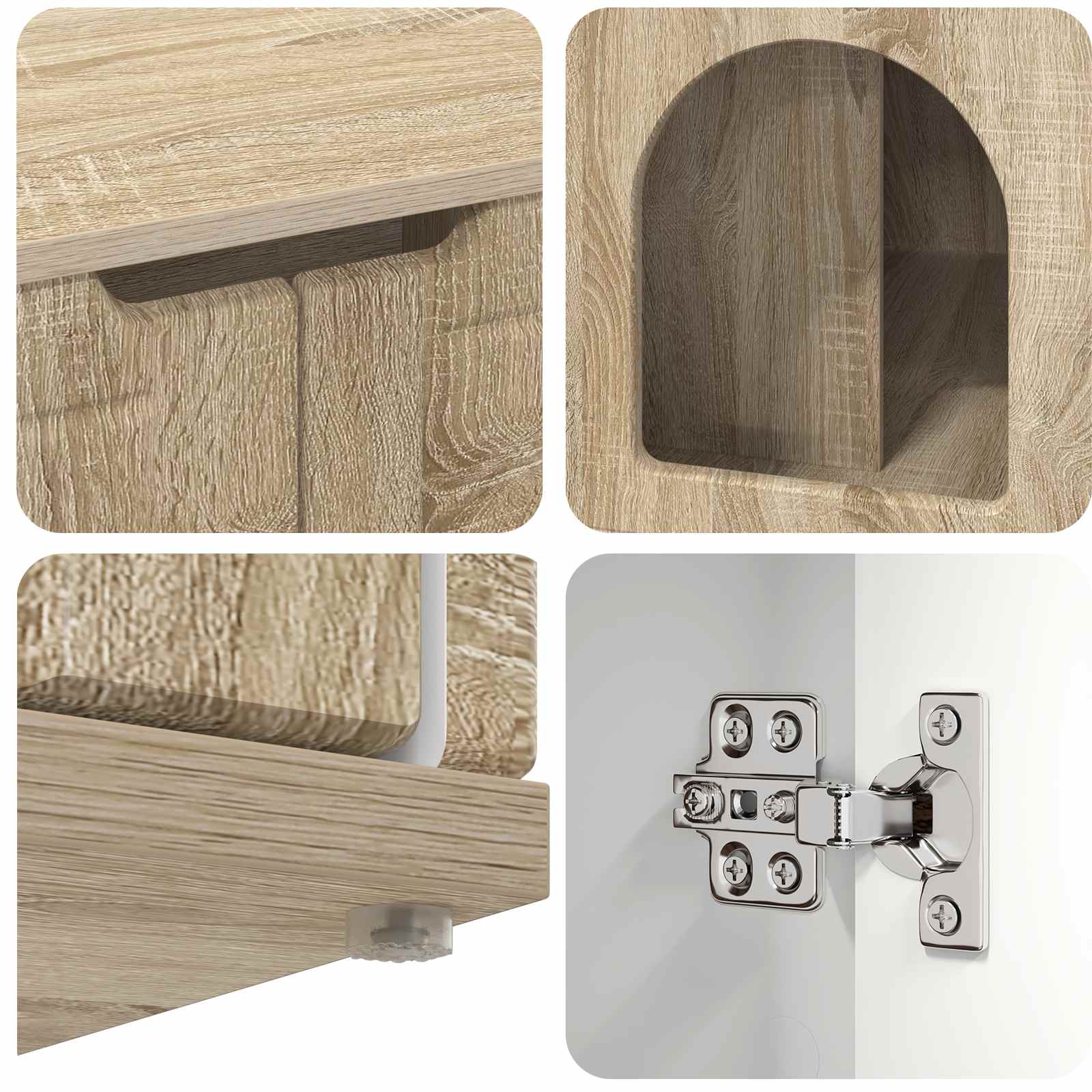 Katzenhaus Weiß 85 x 55 x 50,5 cm Holzwerkstoff