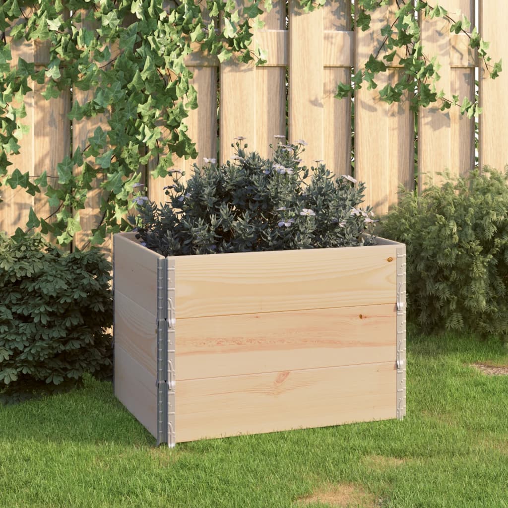 Hochbeet 60x80 cm Kiefer Massivholz