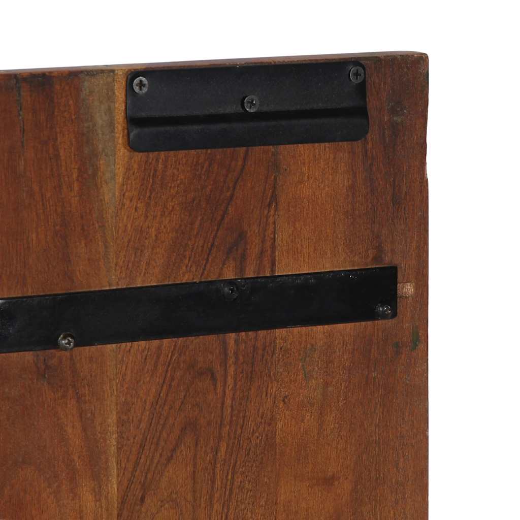 Kopfteil Mehrfarbig 160 cm Massivholz Altholz