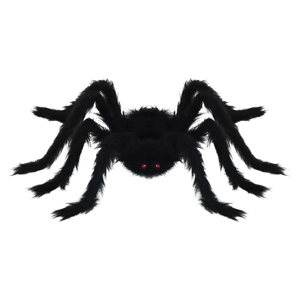 Halloween Spinnen Dekoration 3 pcs Schwarz 200 cm